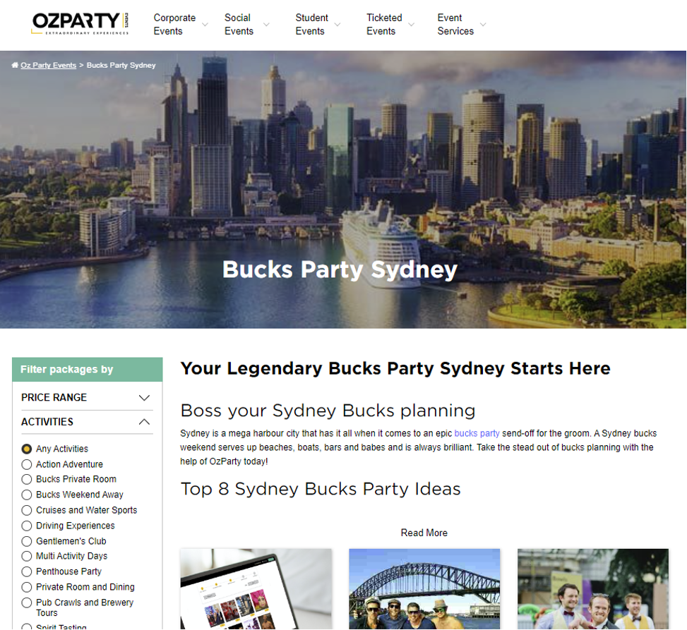 Original landing page 3.79% conversion rate: