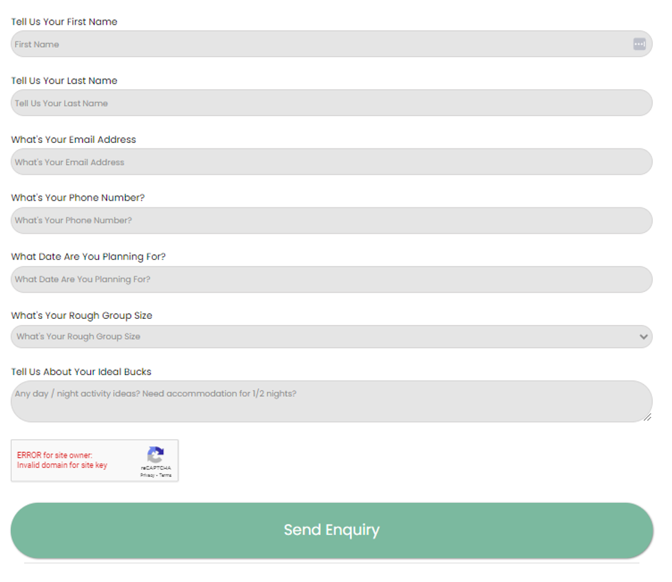 Original landing page 3.79% conversion rate: